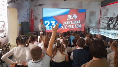 Уроки мужества в музее